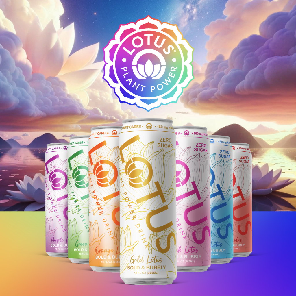 Lotus Plant Power Drink Zero Sugar- Variety 12 Pack