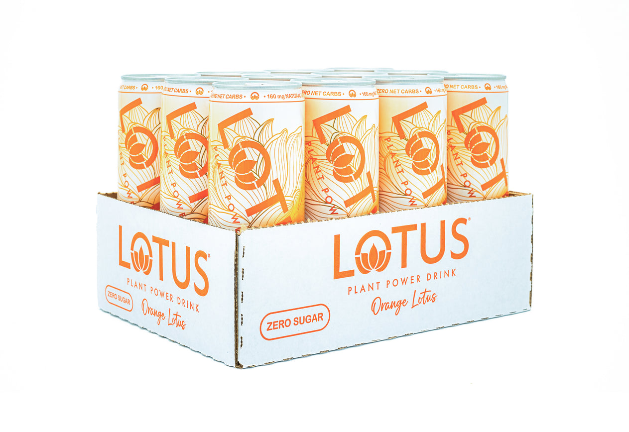 Orange Lotus Plant Power Drink™ (skinny)