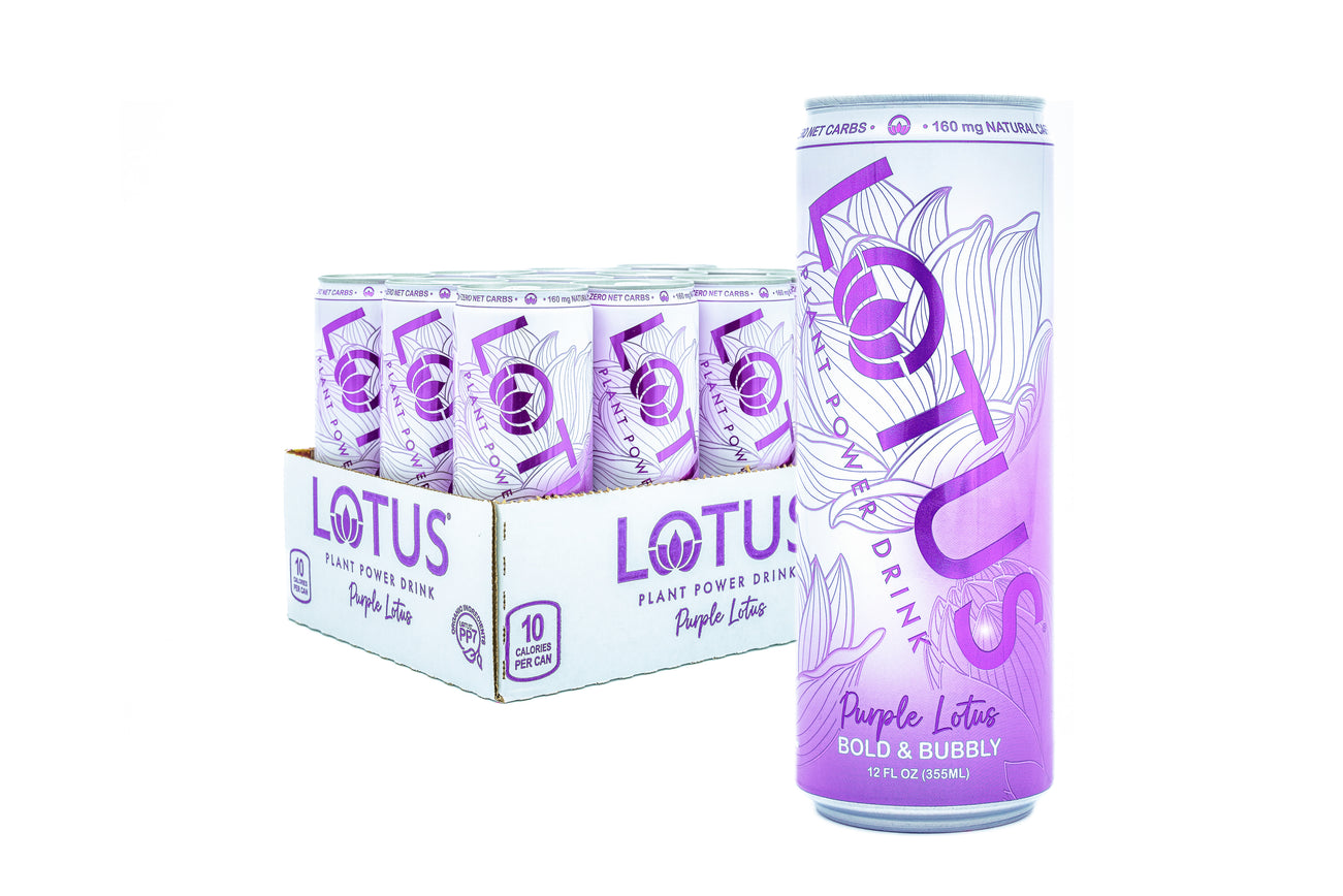 Purple Lotus Plant Power Drink™ (skinny)