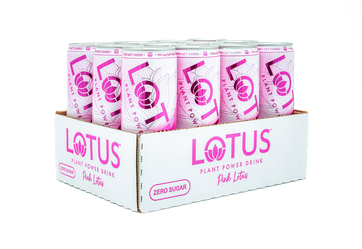 Pink Lotus Plant Power Drink™ (skinny)