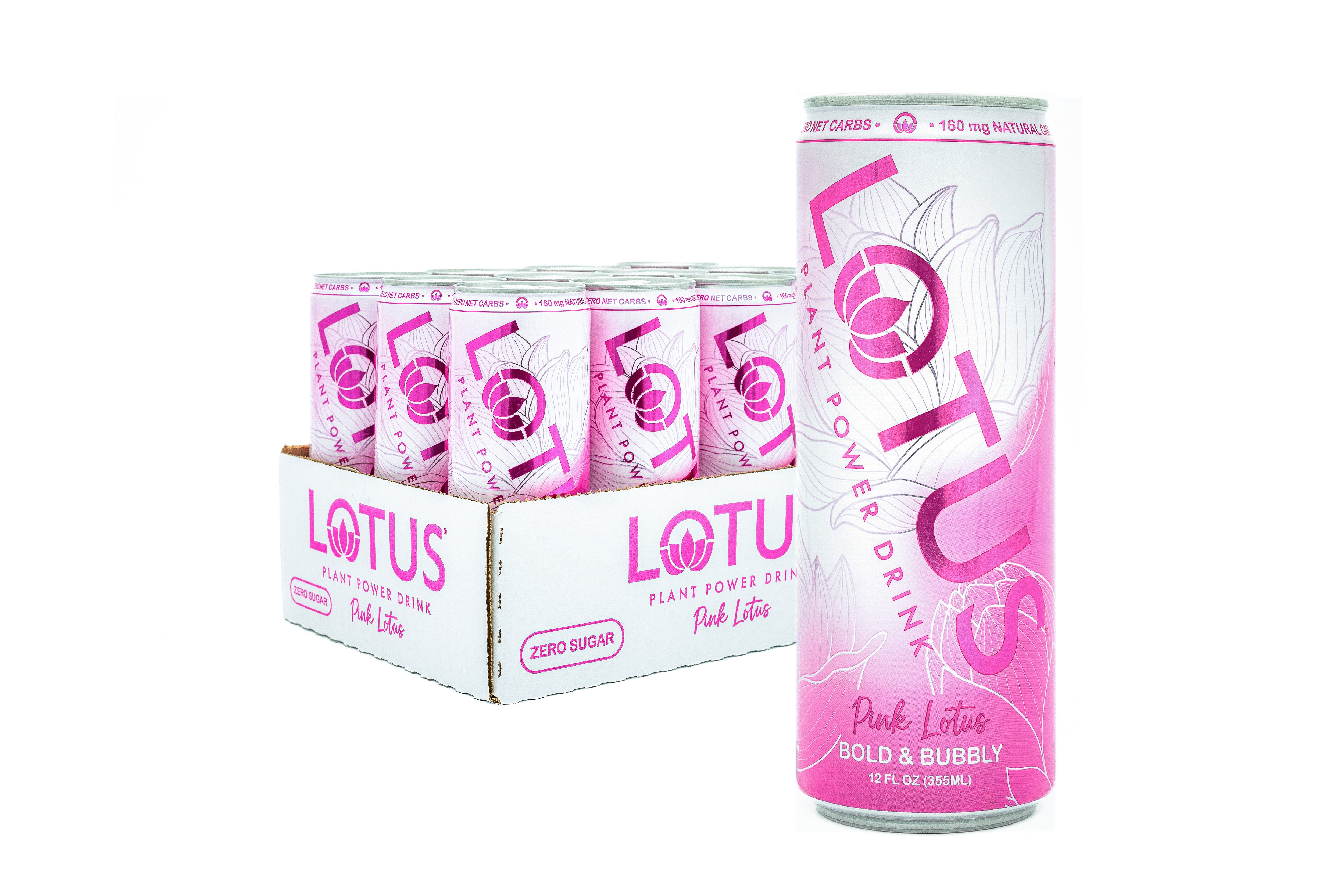 Pink Lotus Plant Power Drink™ (skinny)