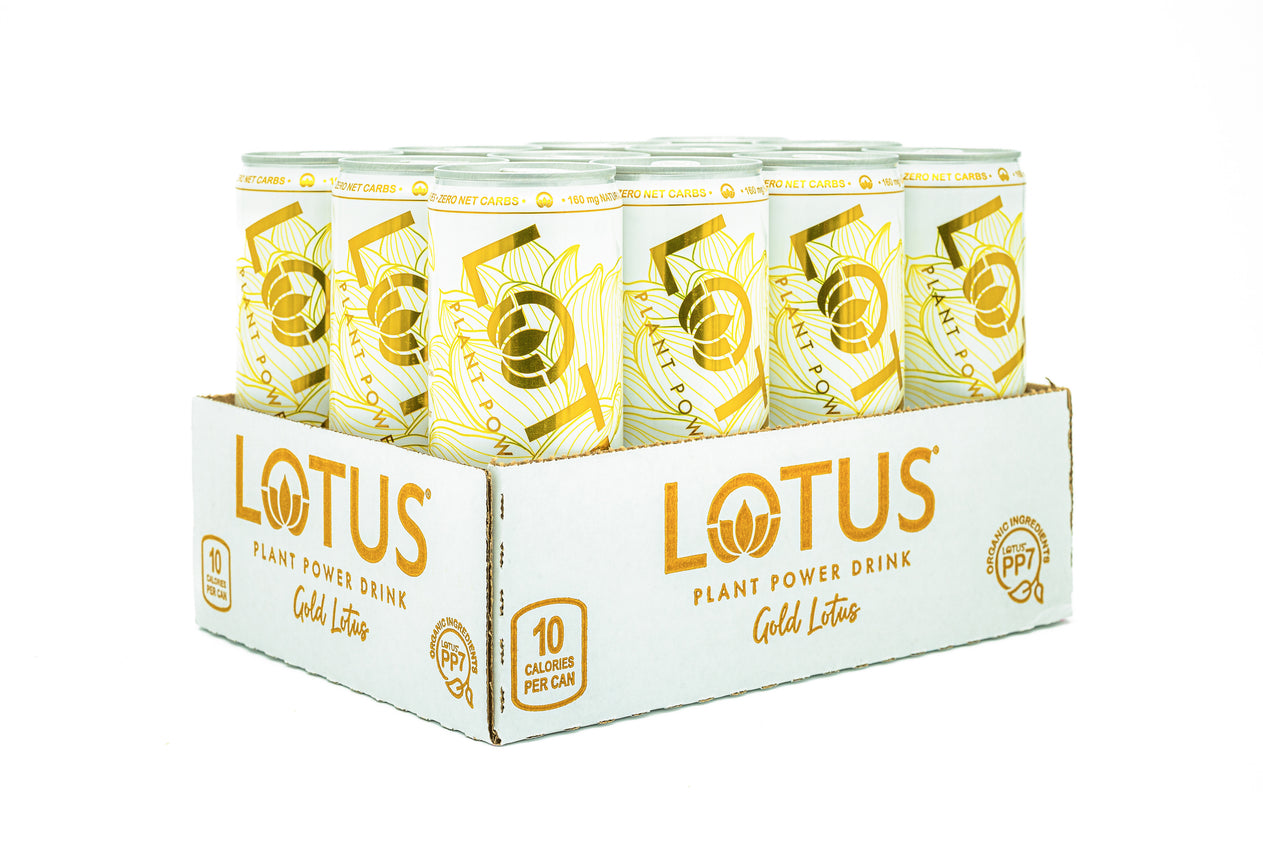 Gold Lotus Plant Power Drink™ (skinny)