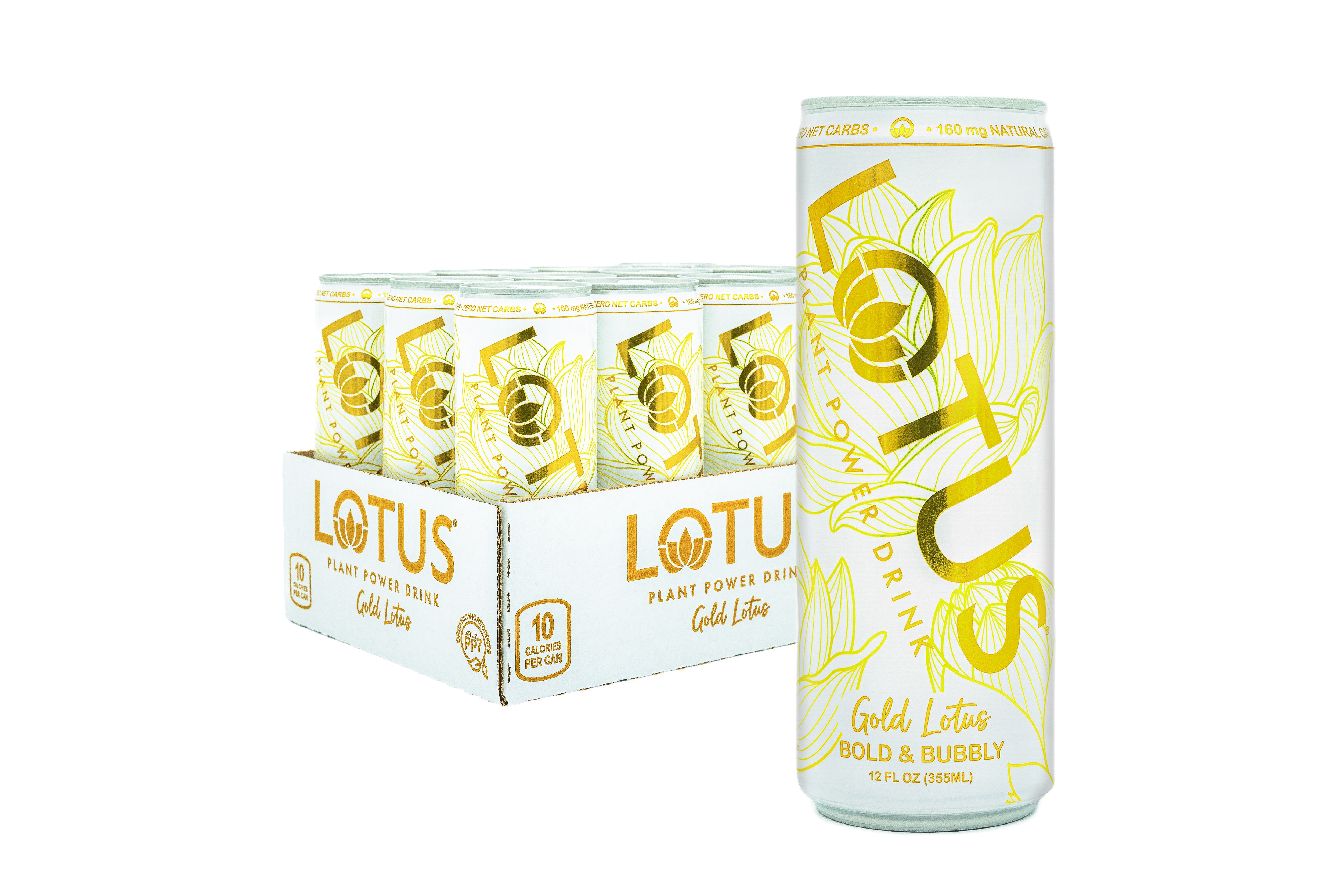 Gold Lotus Plant Power Drink™ (skinny)