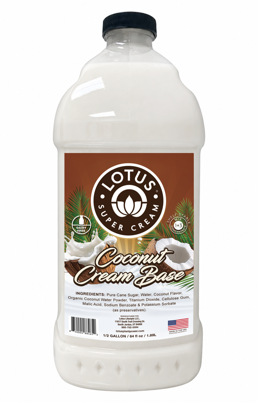 Lotus Coconut Cream Base Concentrate