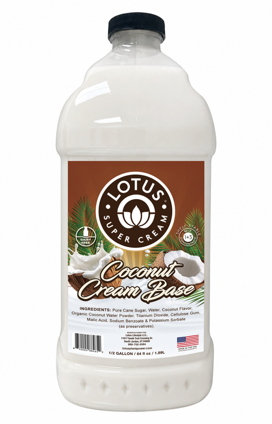 Lotus Coconut Cream Base Concentrate