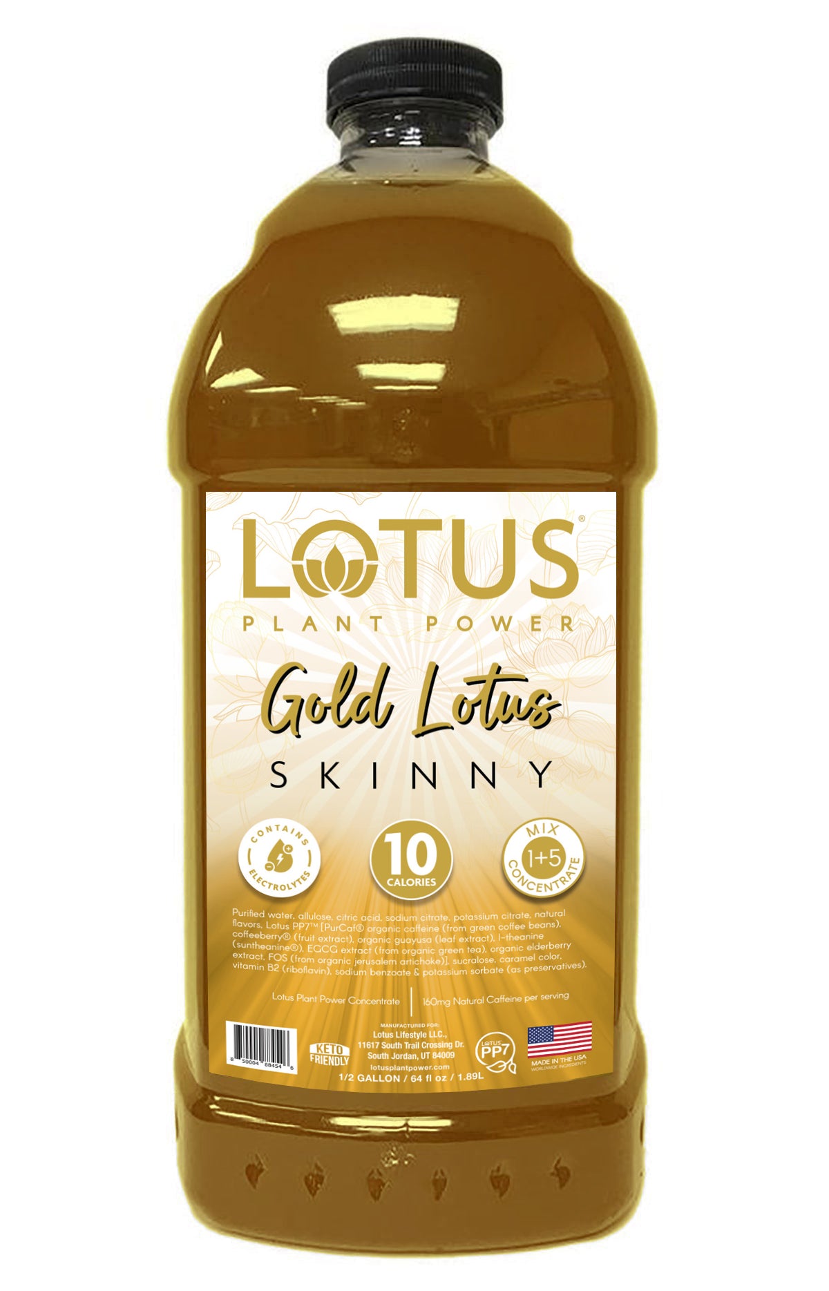 Gold Lotus Light Plant Power Concentrate
