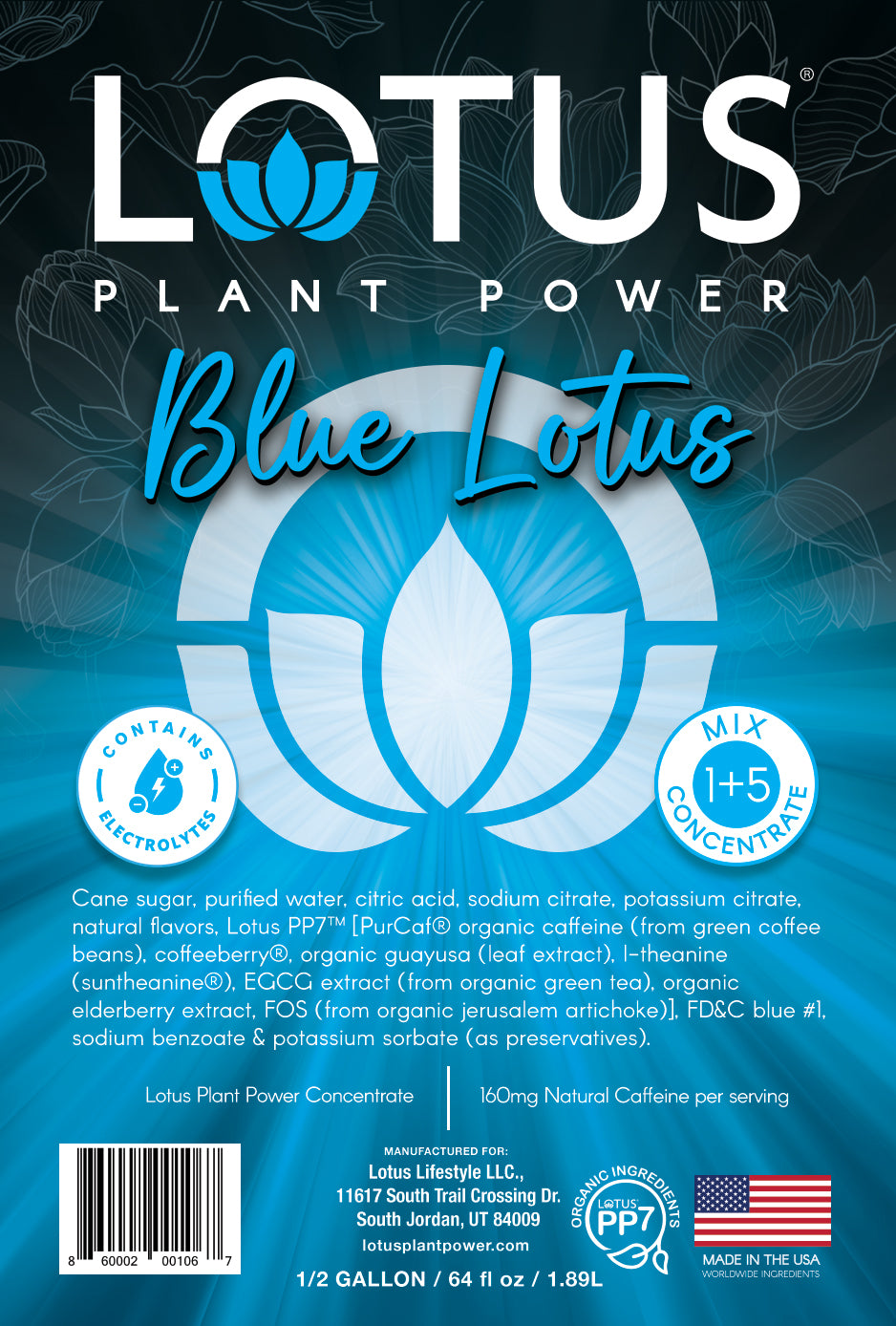 Blue Lotus Plant Power Concentrate