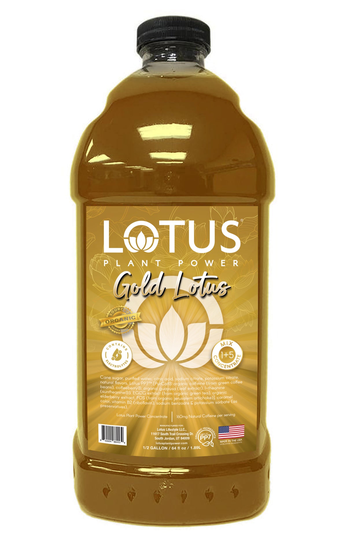 Gold Lotus Plant Power Concentrate