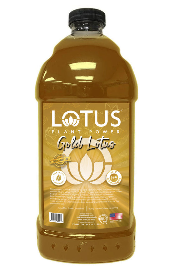 Gold Lotus Plant Power Concentrate