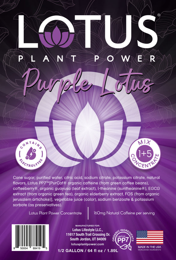 Purple Lotus Plant Power Concentrate