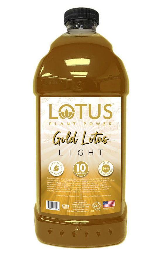 Gold Lotus Light Plant Power Concentrate