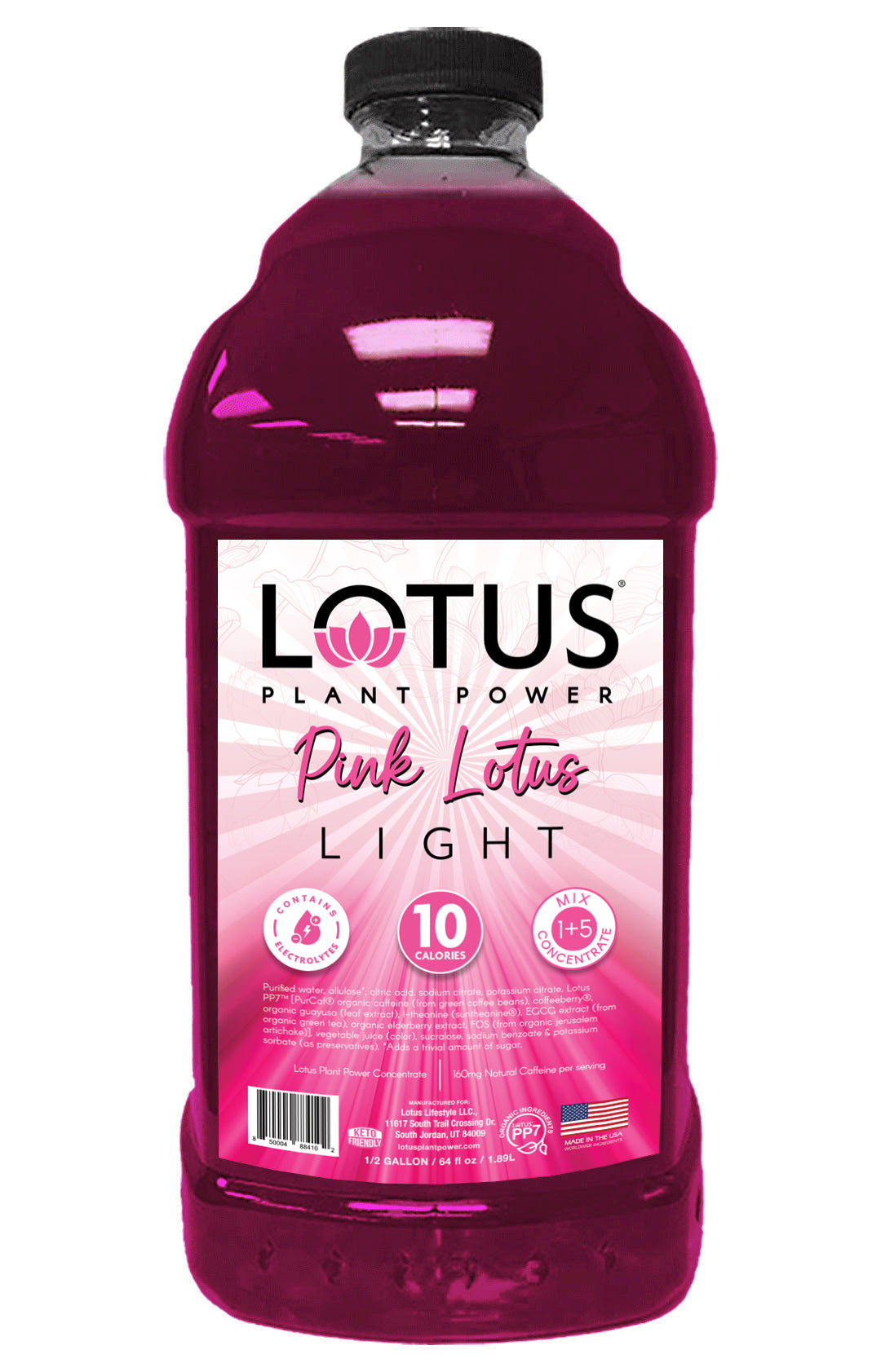 Pink Lotus Light Plant Power Concentrate
