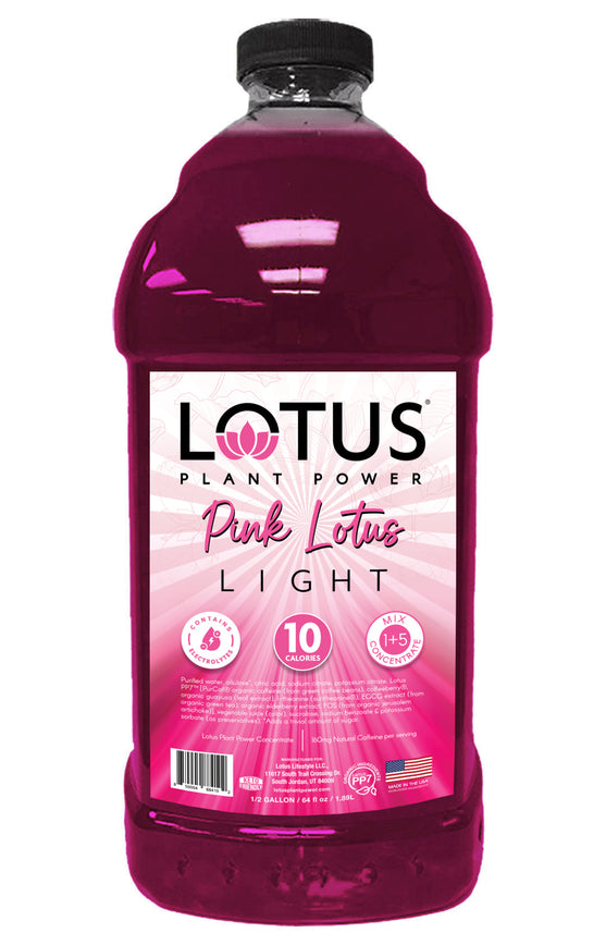 Pink Lotus Light Plant Power Concentrate