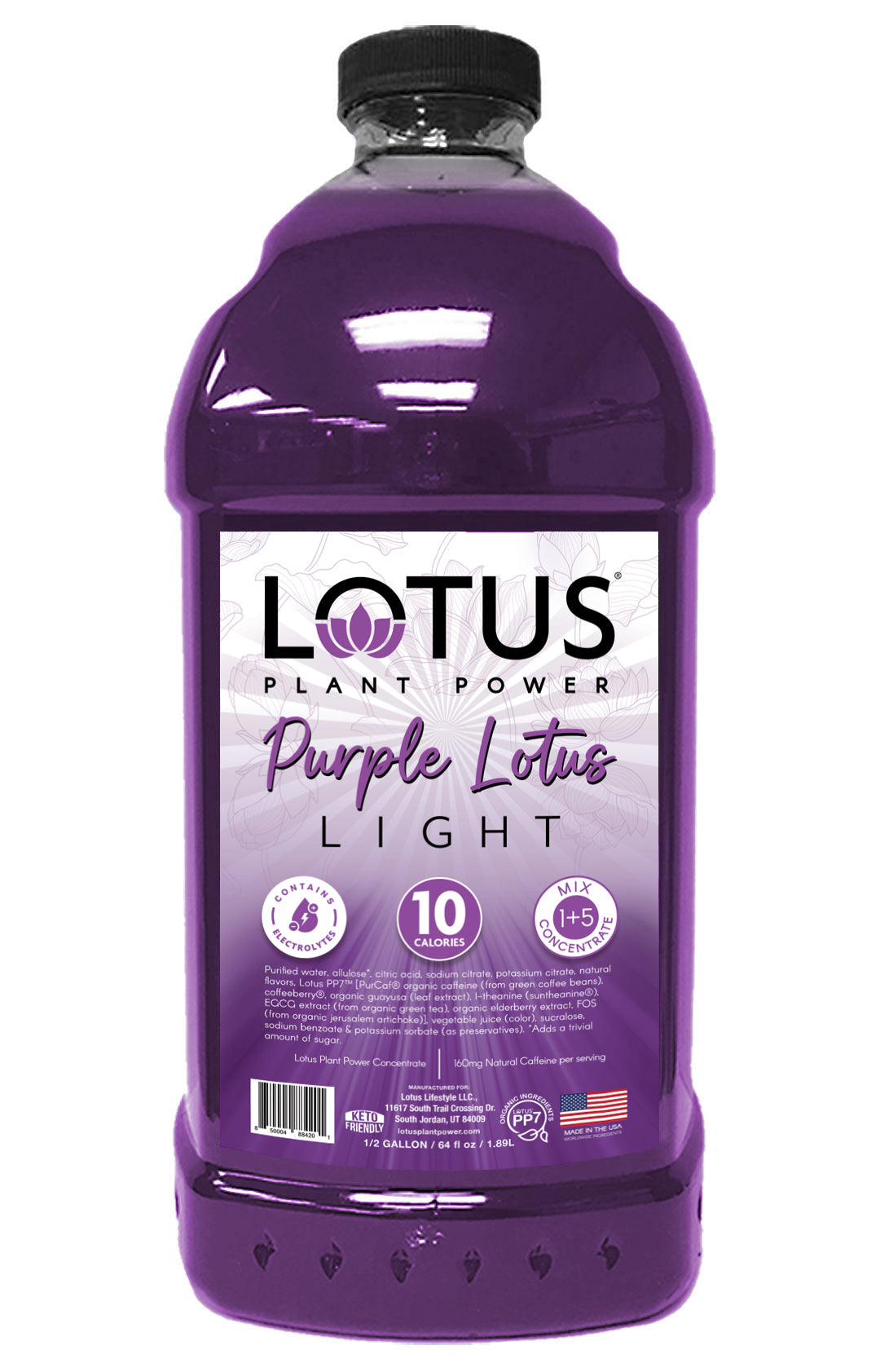 Purple Lotus Light Plant Power Concentrate