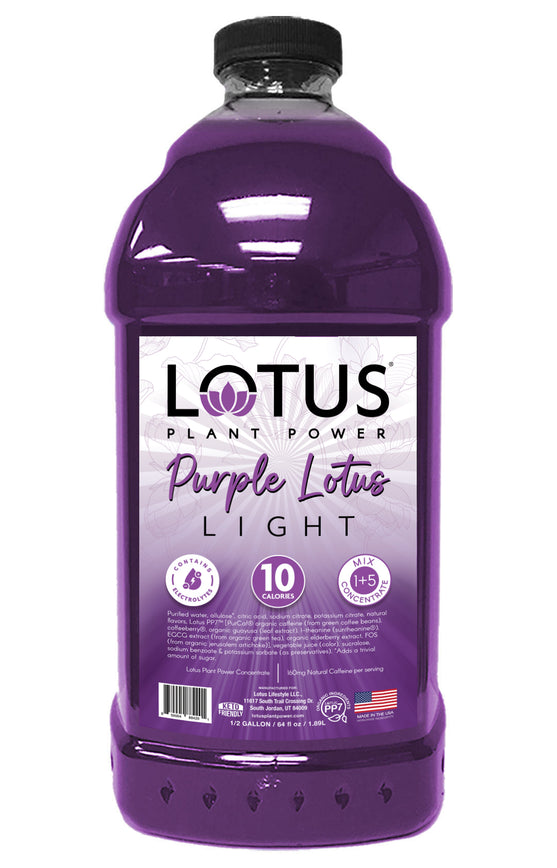 Purple Lotus Light Plant Power Concentrate