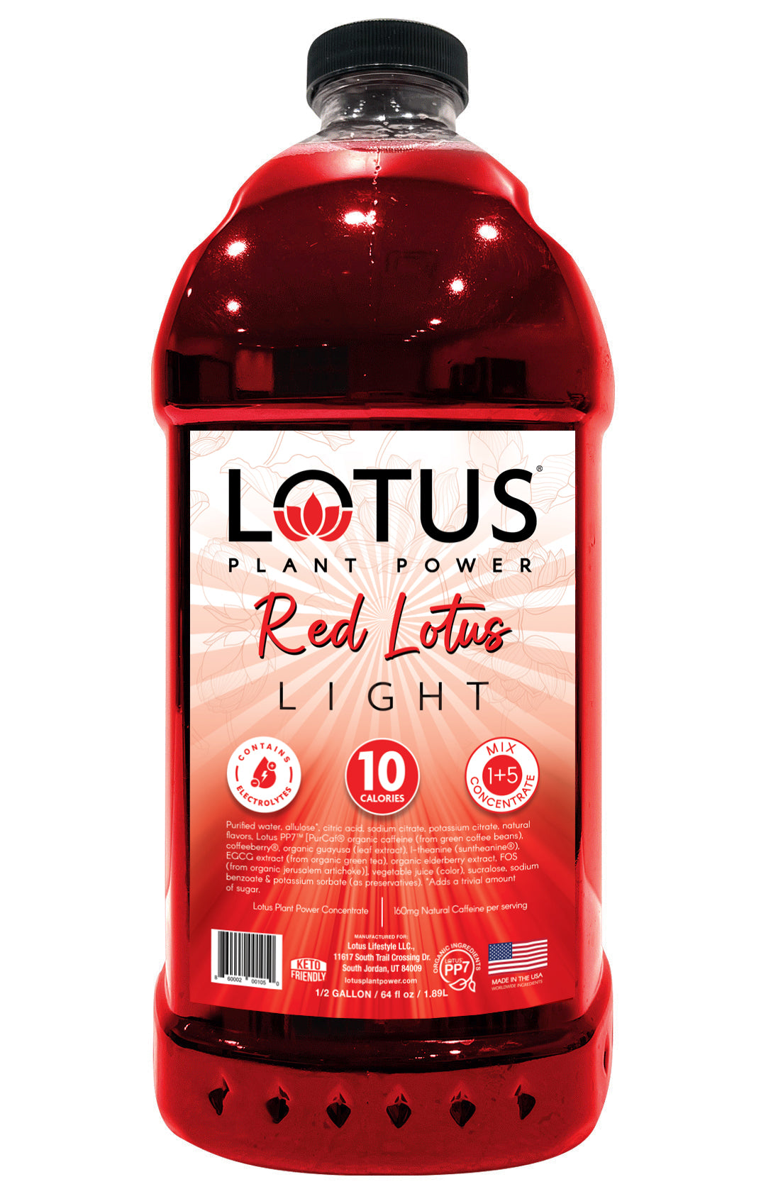 Red Lotus Light Plant Power Concentrate