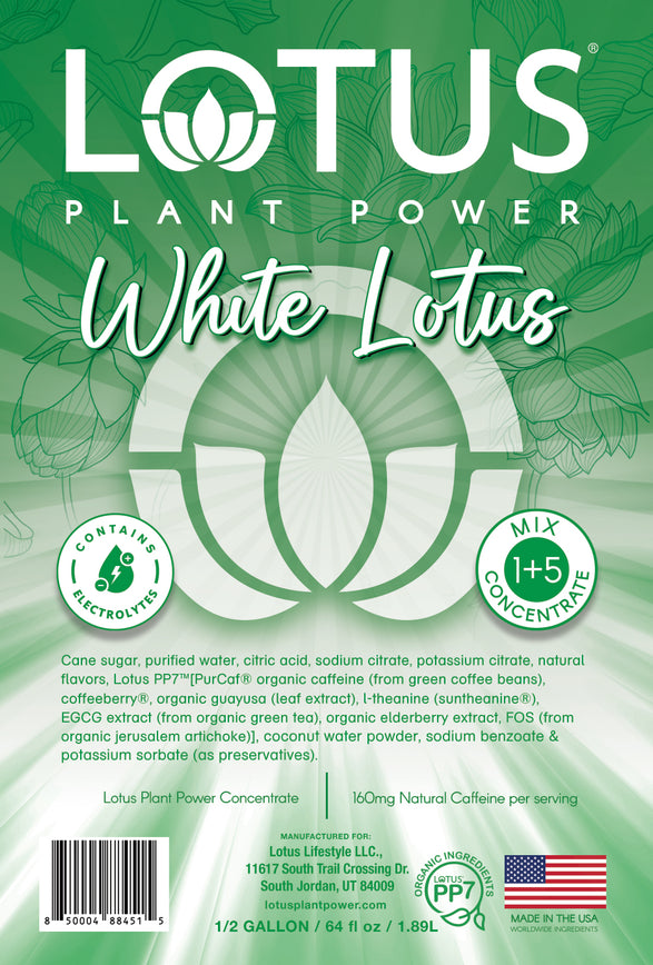 White Lotus Plant Power Concentrate