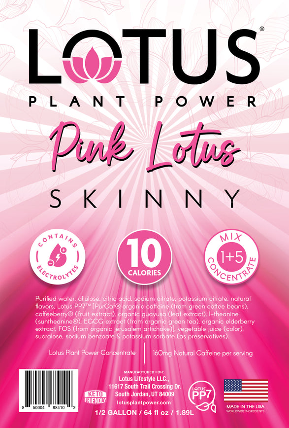 Pink Lotus Light Plant Power Concentrate