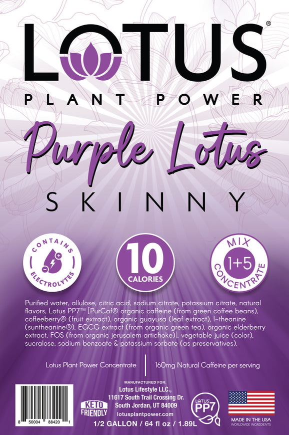 Purple Lotus Light Plant Power Concentrate