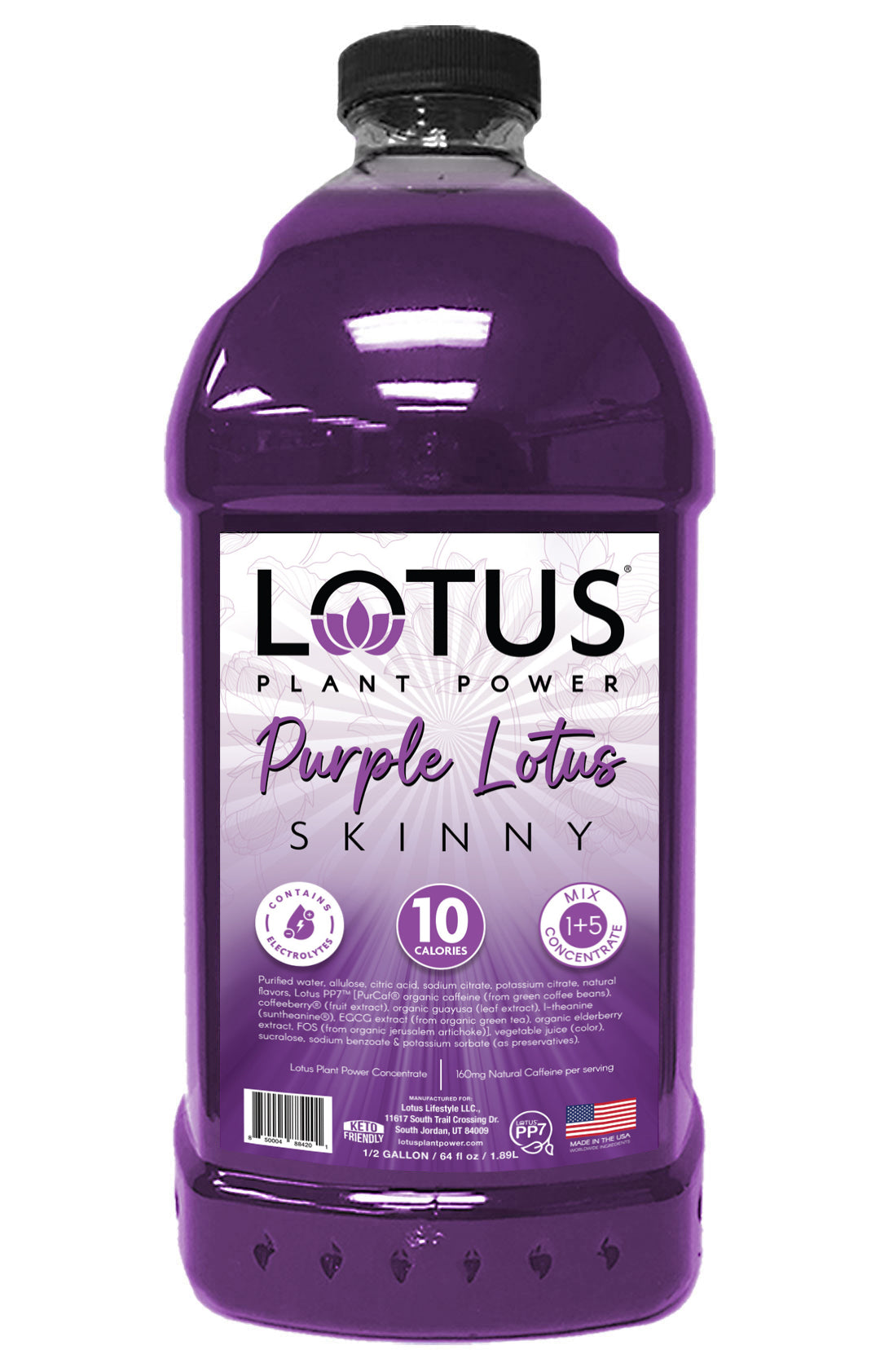 Purple Lotus Light Plant Power Concentrate