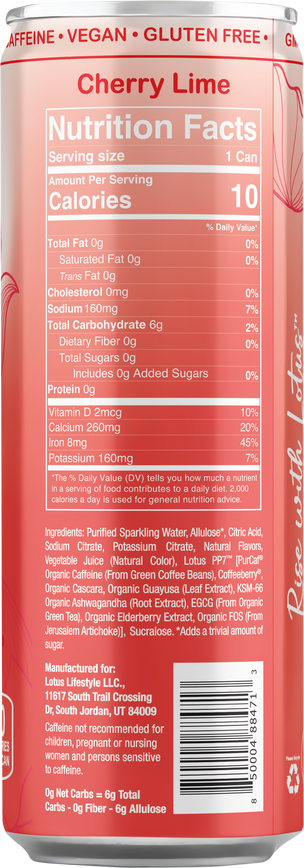 Red Lotus Plant Power Drink™ (skinny)