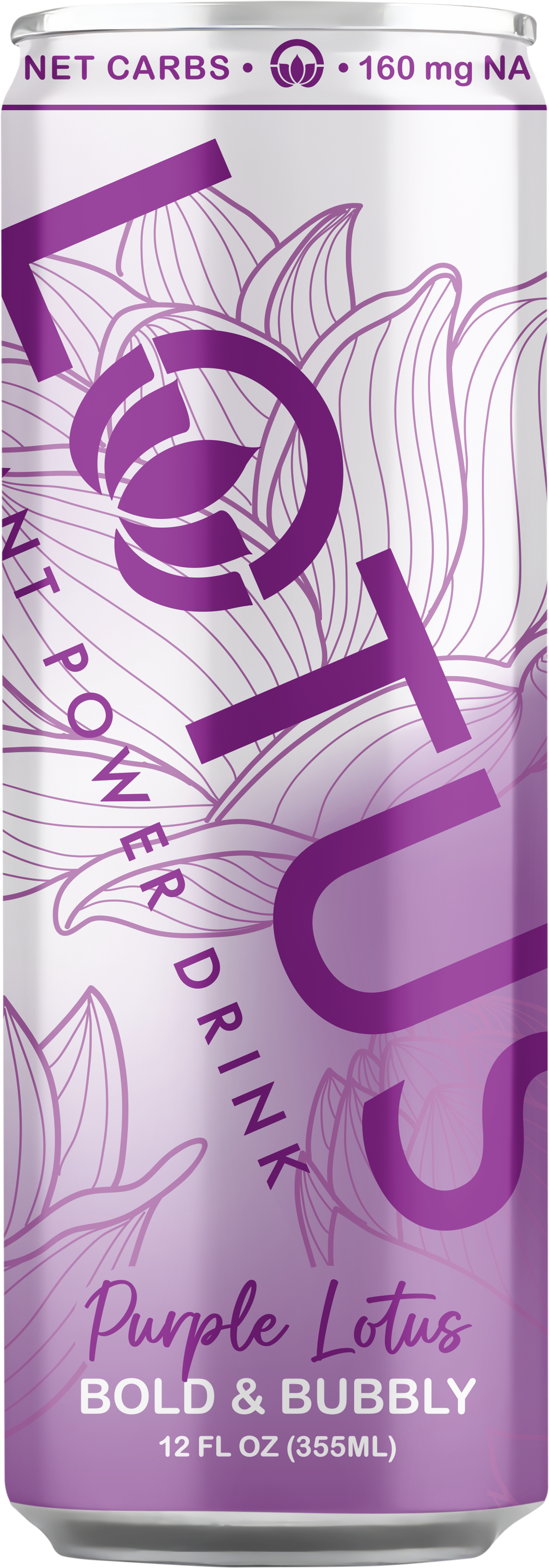Purple Lotus Plant Power Drink™ (skinny)