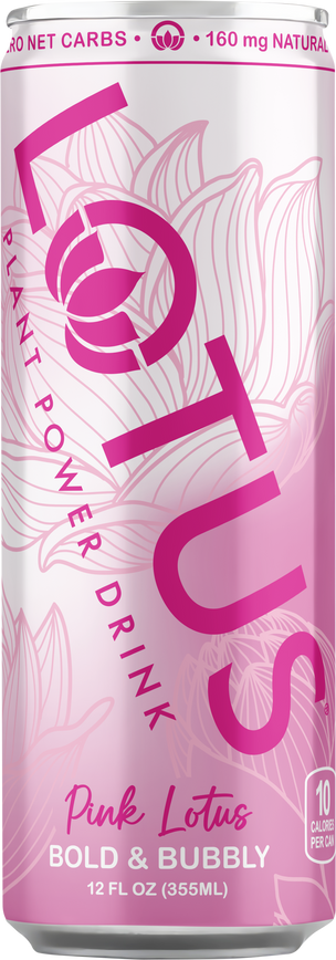Pink Lotus Plant Power Drink™ (skinny)