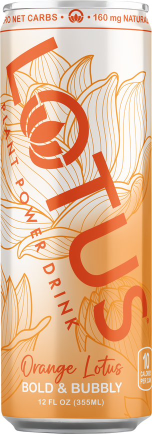 Orange Lotus Plant Power Drink™ (skinny)