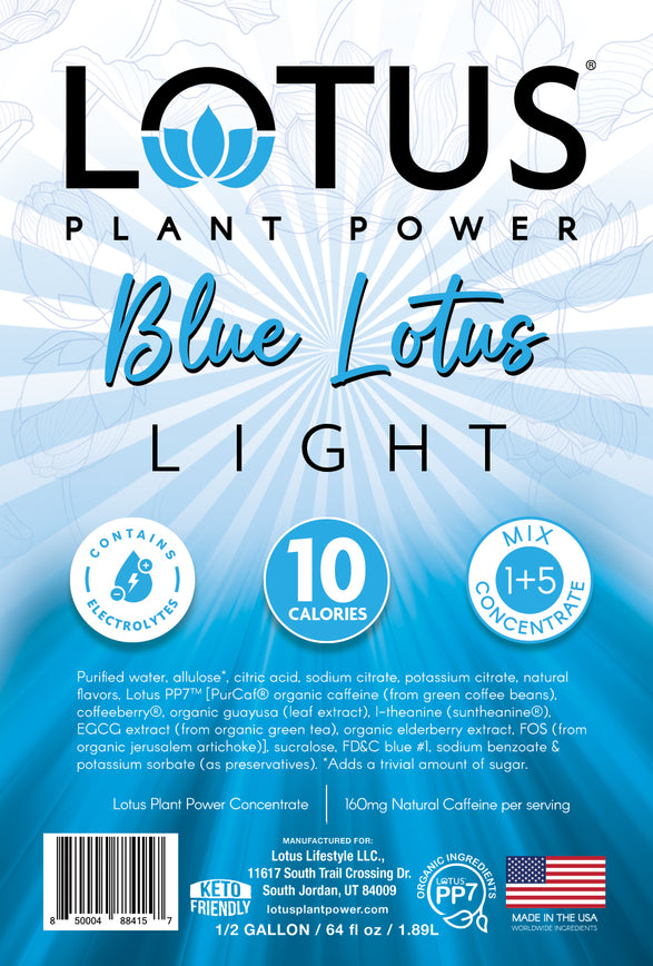 Blue Lotus Light Plant Power Concentrate