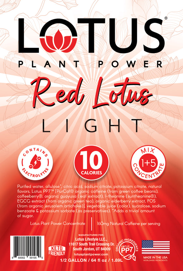 Red Lotus Light Plant Power Concentrate