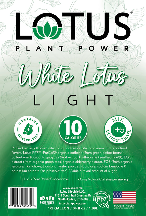 White Lotus Light Plant Power Concentrate